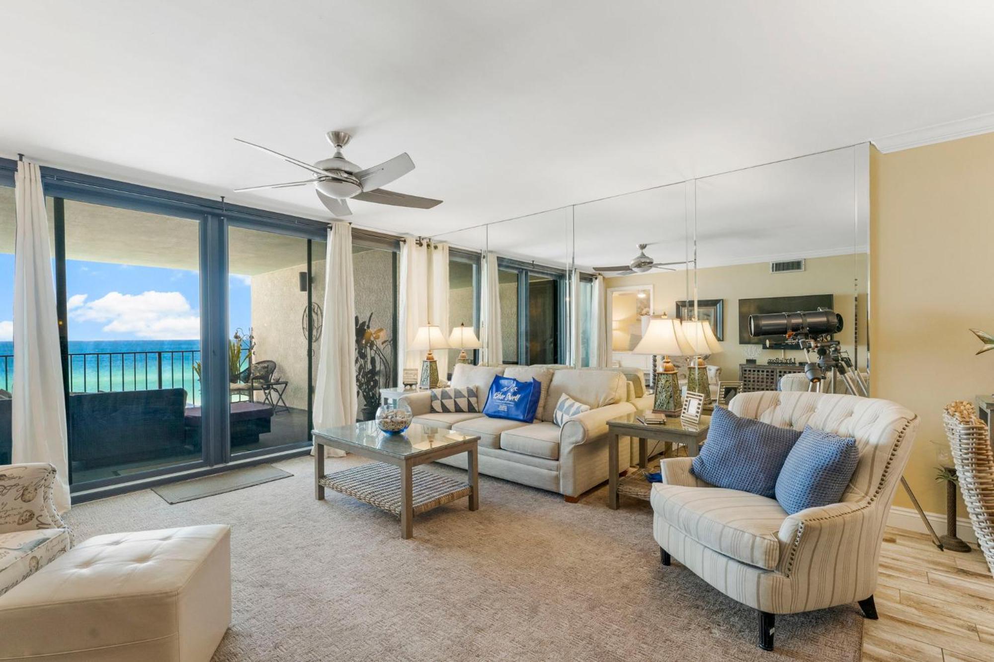 Stunning 2/2 Designer Condo W Coastal Appeal Right On The Gulf! Panama City Beach Esterno foto