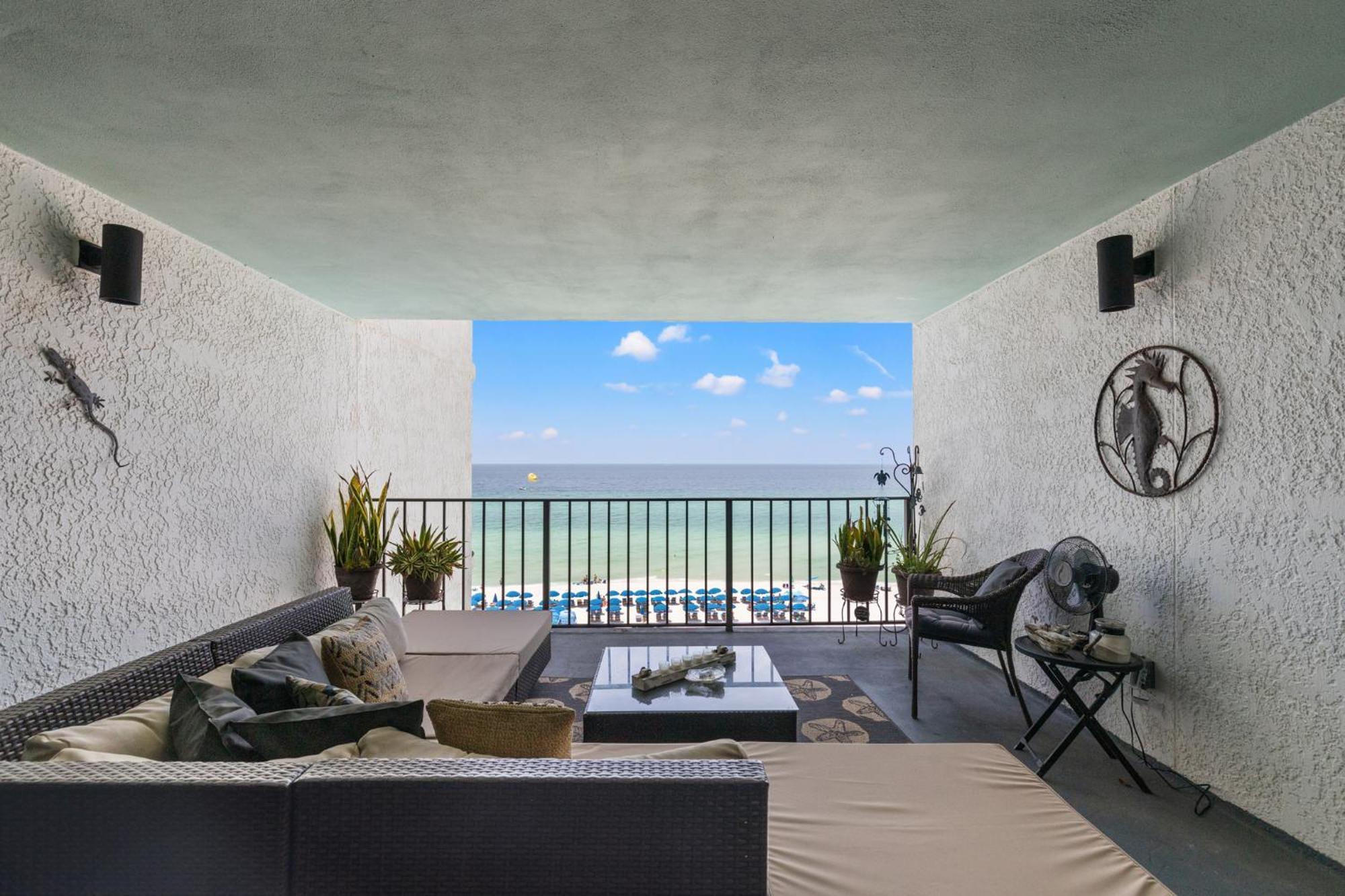 Stunning 2/2 Designer Condo W Coastal Appeal Right On The Gulf! Panama City Beach Esterno foto