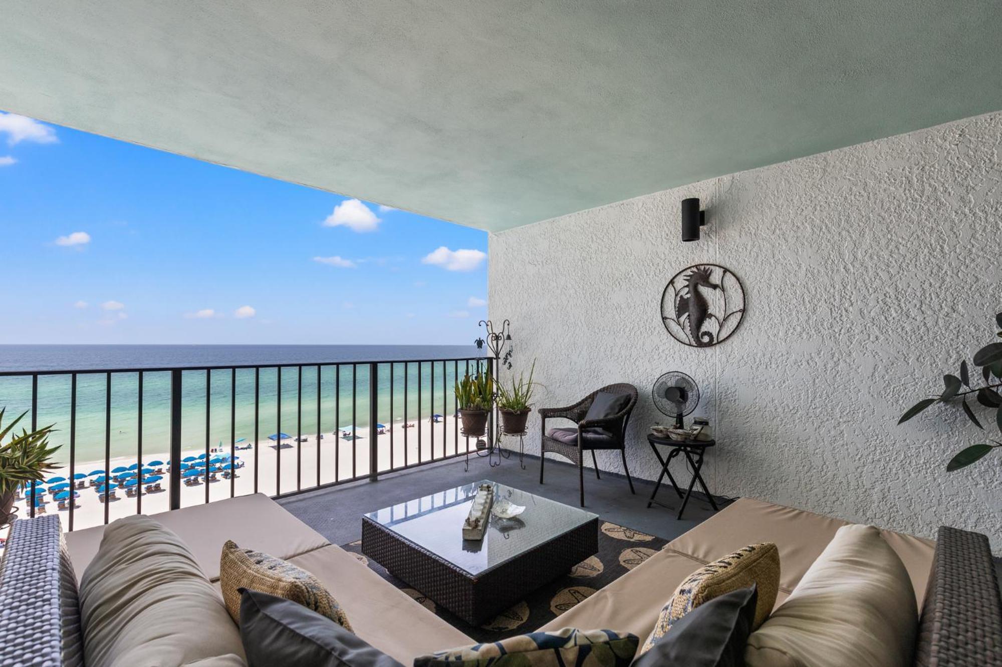 Stunning 2/2 Designer Condo W Coastal Appeal Right On The Gulf! Panama City Beach Esterno foto